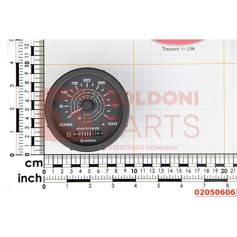 02050606 CRONOGIROMETRO 12V 4000G GOLDONI