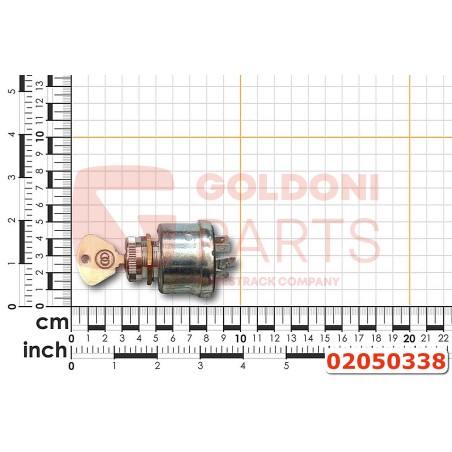 02050338 INTERRUTTORE AVVIAMENTO GOLDONI
