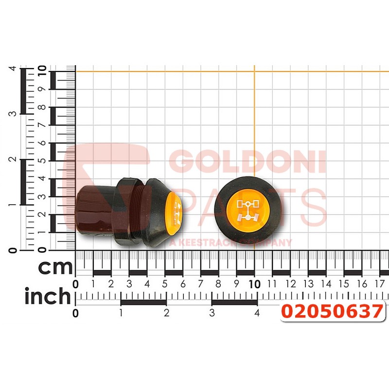 02050637 INTERRUTTORE INNESTO TRAZ GOLDONI
