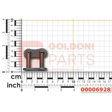 00006928 GANCIO PER CATENA ASA80H GOLDONI